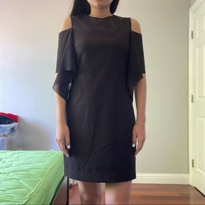Moms black dress for office lady